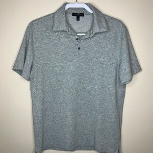 Men’s Banana Republic Core Temp Light Gray Polo Shirt Size M